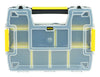 Stanley SortMaster 8.5 in. W X 2.9 in. H Storage Organizer Plastic 8 compartments Black/Yellow