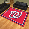 MLB - Washington Nationals 8ft. x 10 ft. Plush Area Rug
