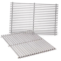 Weber Stainless Steel Cooking Grates, 2-Pack  Fits Genesis 300 Series (310, 320, 330)  Durable & High-Performance Upgrade

