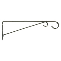Panacea Black Steel 15 in. H Straight w/Loop Plant Hook 1 pk