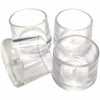 Shepherd Hardware Thermoplastic Ethylene Leg Tip Clear Round 3/4 in. W 1 pk