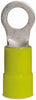 Gardner Bender 4 Ga. Insulated Wire Ring Terminal Yellow 4 pk