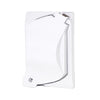 Sigma Engineered Solutions Rectangle Metal 1 gang Universal Cover