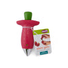 Chef'n Stem Gem Red/Green Stainless Steel Strawberry Stem Remover (Pack of 12)