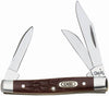 Case Stockman Brown Stainless Steel 3.88 in. Pocket Knife