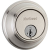 Kwikset Signature Series Satin Nickel Metal Deadbolt