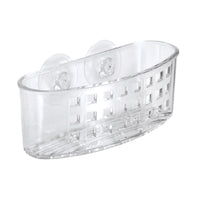 iDesign Clear Plastic Sponge and Scrubber Holder
