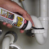 Flex Shot Black Acrylic Rubber All Purpose Sealant 8 oz Can oz.  (Pack of 4)