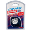 Dymo LetraTag 1/2 in. W X 156 in. L Metallic Silver Plastic Label Maker Tape