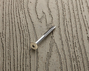 Starborn Deckfast No. 9 X 1-7/8 in. L Warm Gray Star Pan Head Fascia Screws 100 pk