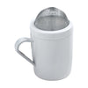 Norpro White Stainless Steel Flour and Sugar Shaker 8 oz