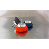 Dico NYALOX 2-1/2 in. Dia. x 1/4 in. x 1/4 Dia. Crimped Nylon Mandrel Mounted Cup Brush 2500 rpm