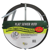 Cobra 50 ft. L Flat Steel Sewer Rod - Deal of The Week