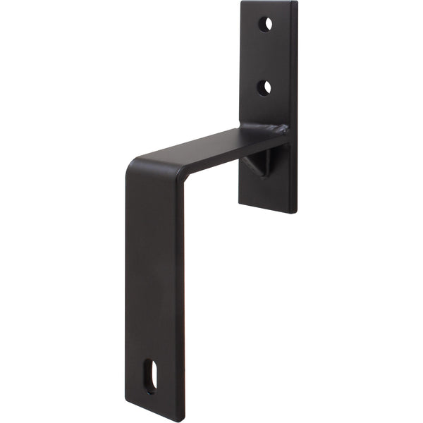 Soporte de derivación para rieles de puerta corrediza plana, bronce frotado con aceite de Stone Harbor Hardware