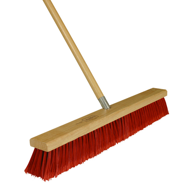 Libman Commercial Push Broom with Resin Block - 24 - Fine-Duty