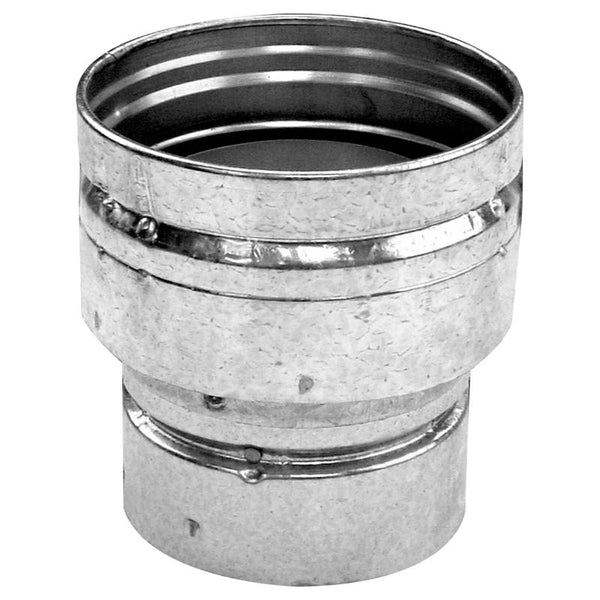 Conector de ventilación de gas de acero galvanizado/aluminio Selkirk de 3 pulg. de profundidad x 5 pulg. de largo (paquete de 6)