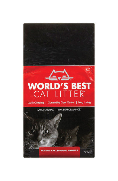 Arena natural para gatos World's Best Cat Litter con aroma, 15 lb - Oferta de la semana