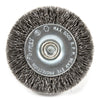 Forney 3 in. Crimped Wire Wheel Brush Metal 6000 rpm 1 pc