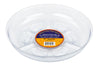 Down Under 8 in. D Plastic Plant Saucer Clear (Pack of 24)
