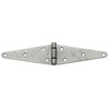 National Hardware 6 in. L Galvanized Silver Steel Heavy Duty Strap Hinge 2 pk