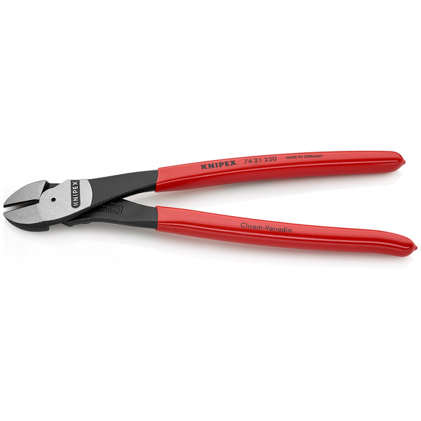 Cortador diagonal de alambre Knipex de 10 pulg. de largo