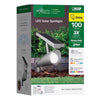 Feit OneSync Brushed Nickel Solar Powered 100 W LED Spotlight 1 pk - Open Box