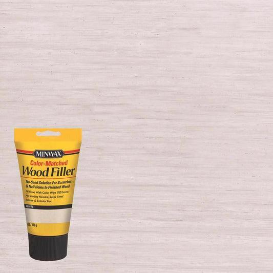 Minwax Color-Matched White Wood Filler 6 oz