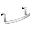 Interdesign 60270 Brushed Stainless Steel Over The Cabinet Towel Bar