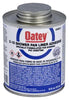 Oatey X-15 Clear Adhesive and Sealant For PVC Sheeting 16 oz