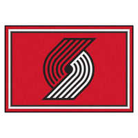 NBA - Portland Trail Blazers 5ft. x 8 ft. Plush Area Rug