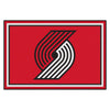 NBA - Portland Trail Blazers 5ft. x 8 ft. Plush Area Rug