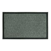 Sports Licensing Solutions Floor Saver II Parquet Gray Olefin Nonslip Floor Mat 30 in. L x 18 in. W