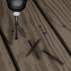 Deck Plus No. 10  x 2-1/2 in. L Star Flat Head Exterior Deck Screws 1 lb.