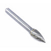 Forney 3/8 in. D X 2.5 in. L Tree Burr Tungsten Carbide 1 pc