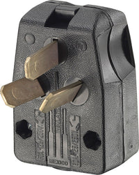 Leviton Commercial Thermoplastic Angle Ground/Straight Blade Plug 10-30P/10-50P - Deal of The Week