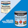 Minwax Wood Finish Semi-Transparent Classic Gray Water-Based Acrylic Emulsion Wood Finish 1 qt