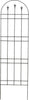 Panacea Final Arch Garden Trellis 72 in Black