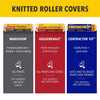 Purdy White Dove Woven Fabric 6.5 in. W X 1/4 in. Mini Paint Roller Cover 2 pk