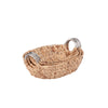 Honey Can Do Brown/Natural Woven Basket (Pack of 6)