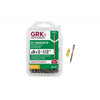 GRK Fasteners UberGrade No. 8  x 2-1/2 in. L Star Trim Head Steel Construction Screws 100 pk