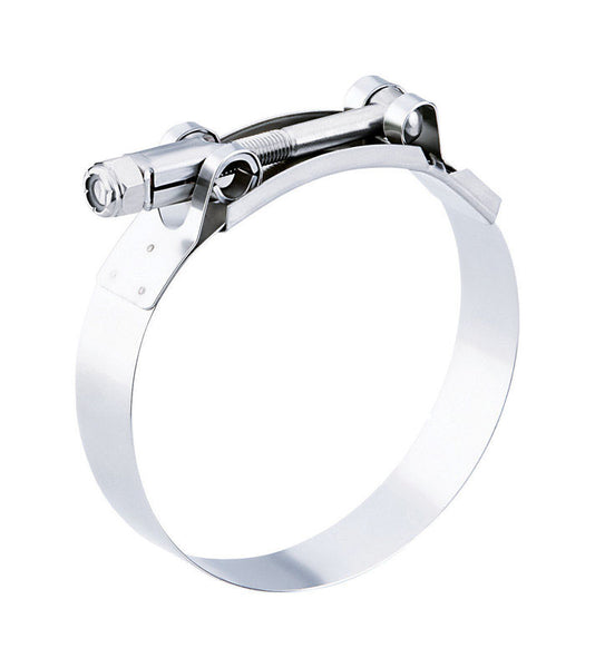 Abrazadera de acero inoxidable con perno en T de 1,75 a 2,00 pulg. de Breeze