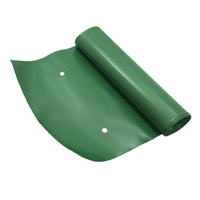 Frost King Drain Away 0.1 in. H X 7.25 in. W X 12 ft. L Green Vinyl Downspout Extension (Pack of 12).