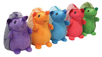 Hedgehog Plush Squeakie Dog Toy, 8-In.