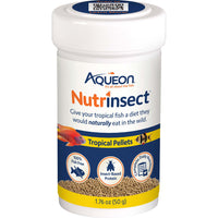 Aqueon Nutrinsect Tropical Pellet Fish Food