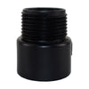 Charlotte Pipe 1-1/2 in. Hub X 1-1/2 in. D MPT ABS Adapter