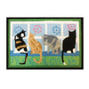 Jellybean 20 in. W X 30 in. L Multicolored Kitties In The Window Polyester Accent Rug