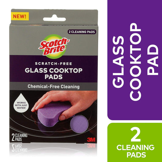 Scotch-Brite Non-Scratch Cleaning Pad For Glass Cooktop (Pack of 6)