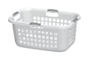 Sterilite White Plastic Laundry Basket (Pack of 6)