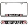 University of Louisiana-Lafayette Embossed License Plate Frame