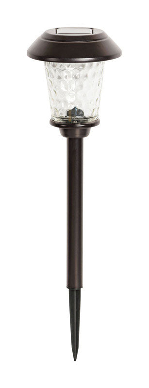 Living Accents Oil Rubbed Bronze Solar Powered LED Pathway Light (Pack of 9)